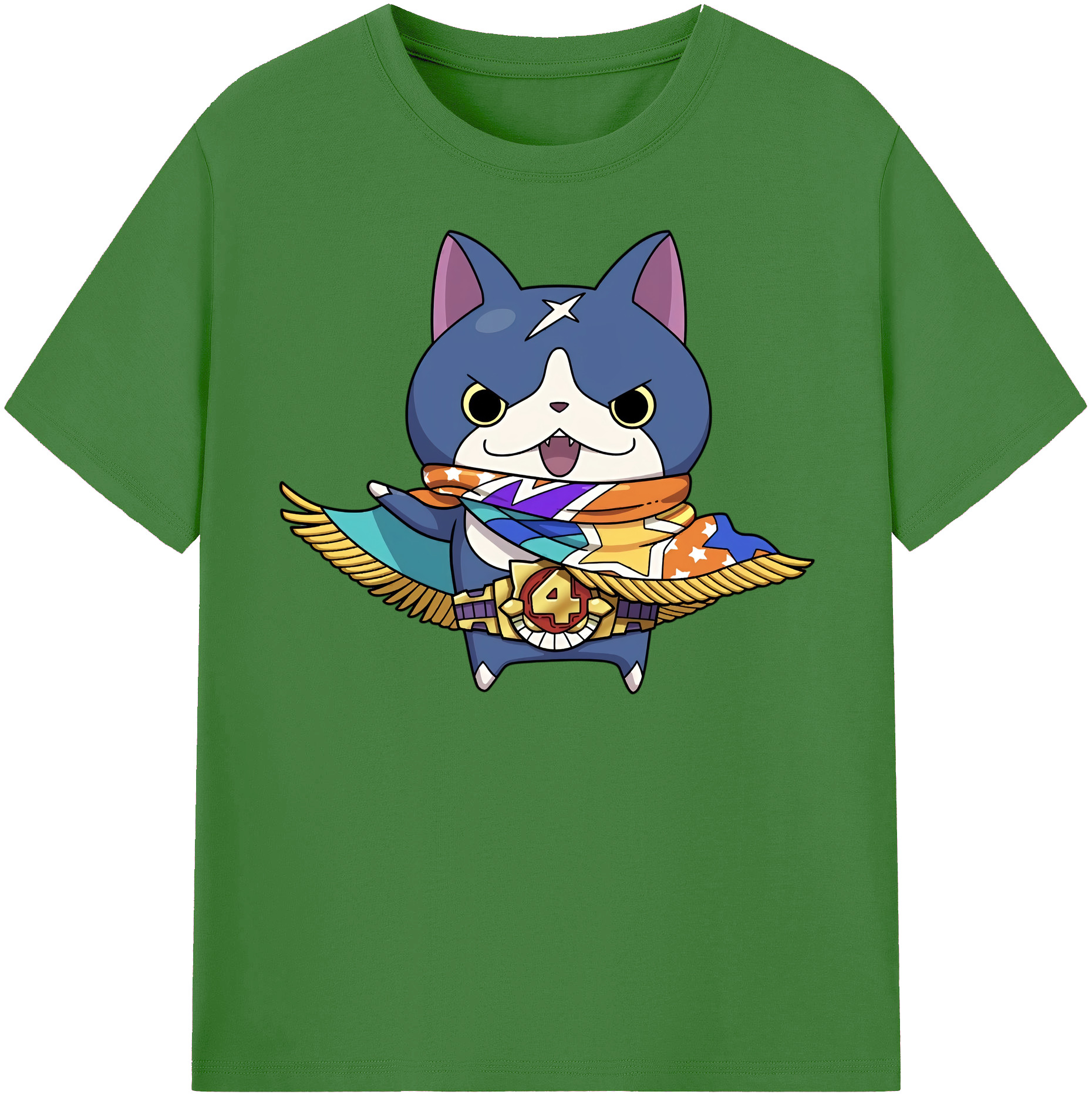 （画像用） 妖怪ウォッチ Yo-kai Watch レディースカジュアルプリントTシャツ（綿100％）